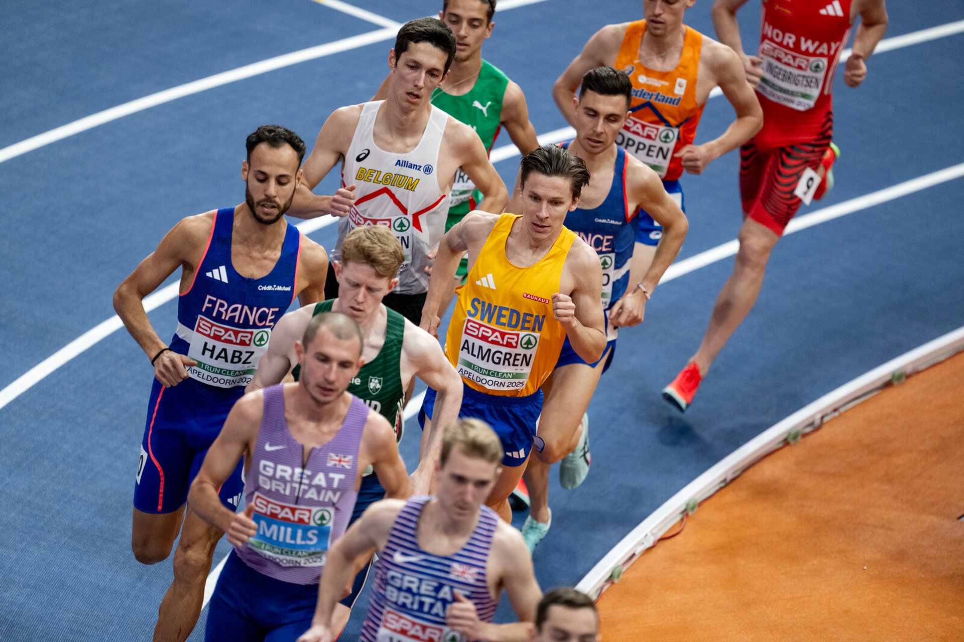 Almgren fourth in indoor European Championship