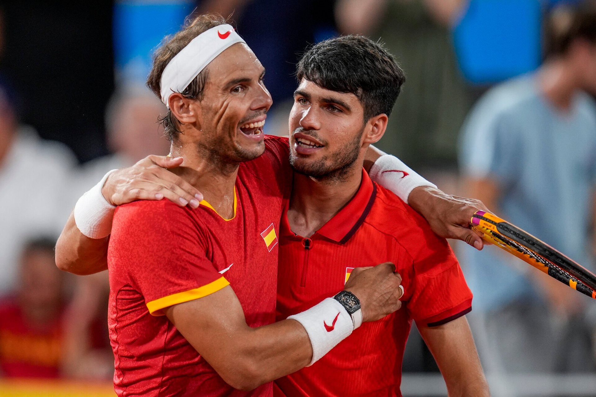 Alcaraz wants Nadal to continue: "Great support"