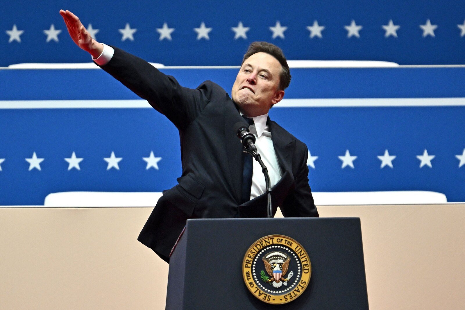 Musk's gesture sparks outrage - resembles fascist salute