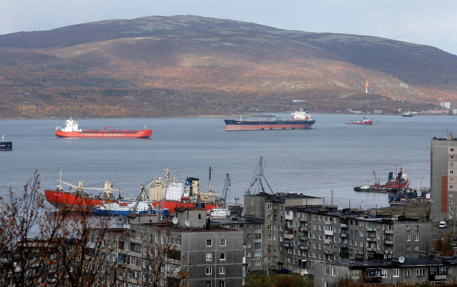 Damaged ship with hazardous cargo