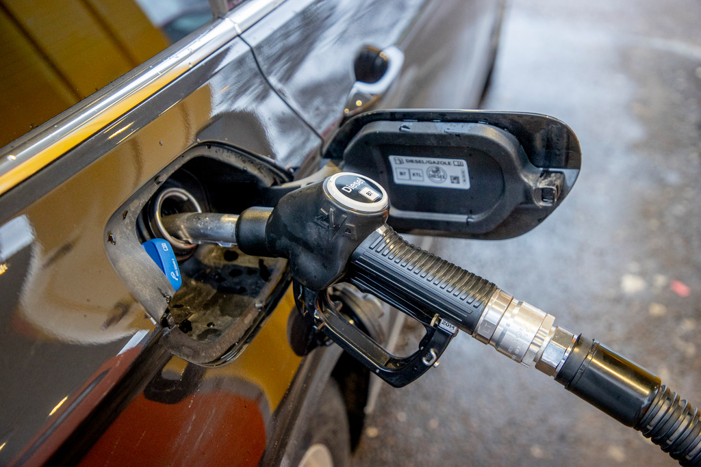 Lowered price on gasoline and diesel