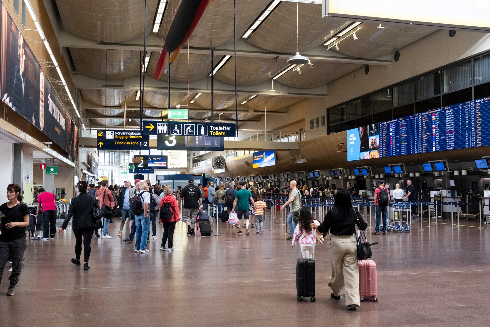 Technical problems at Arlanda resolved