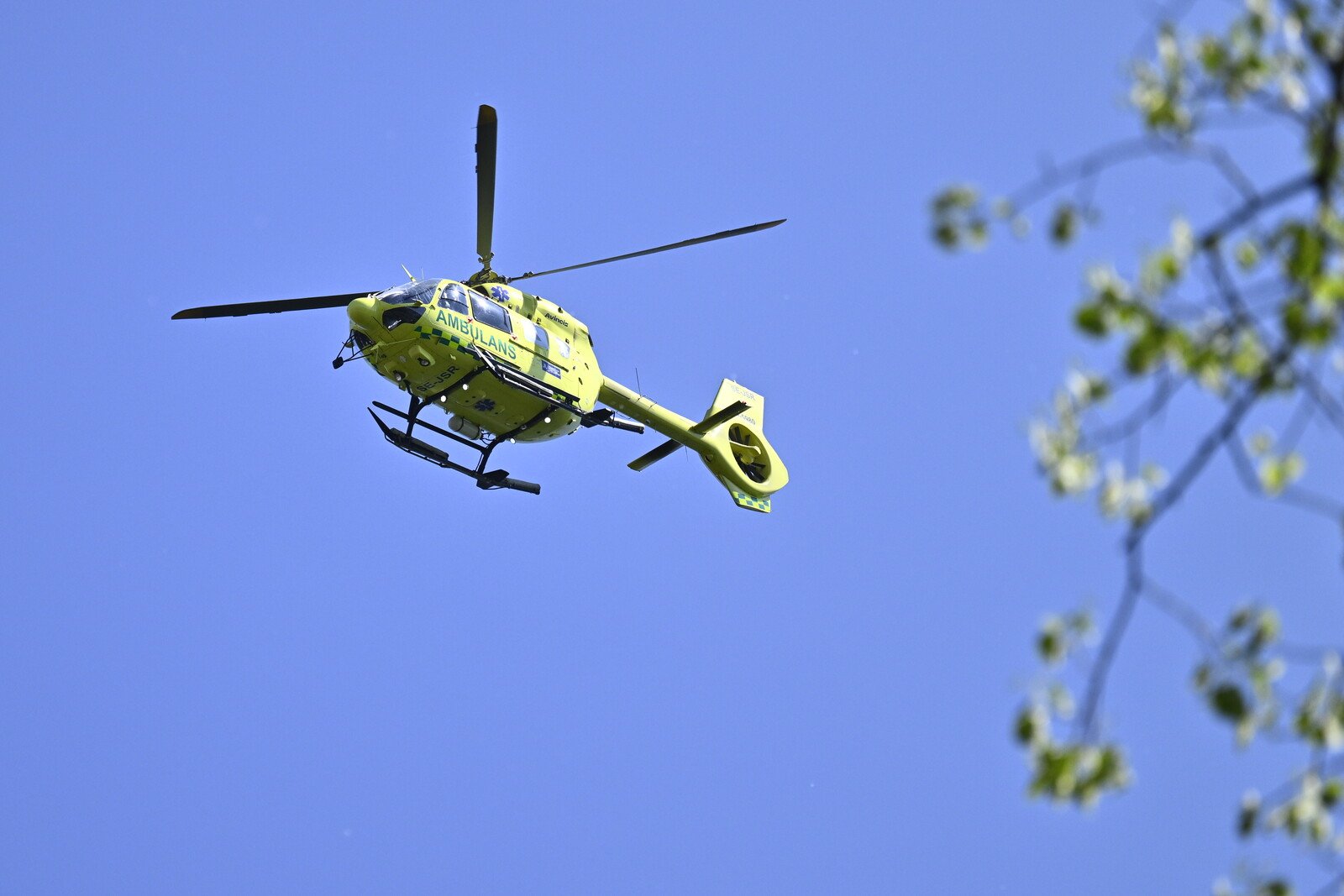 Motorcyclist taken to hospital by helicopter after crash