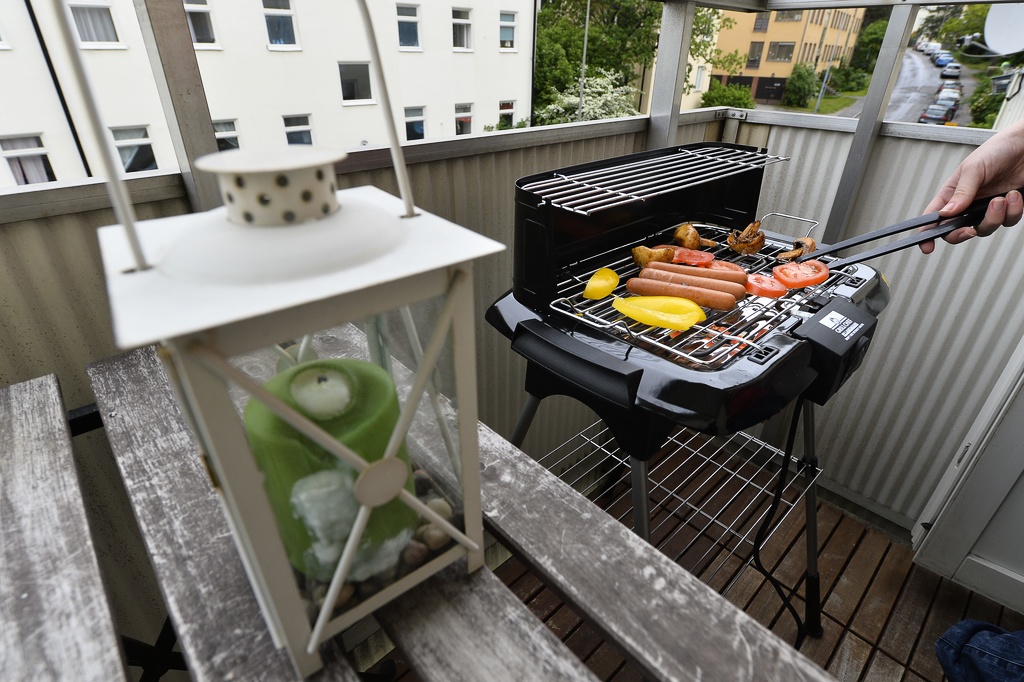 Is the Neighbor Allowed to Have a Barbecue Party on the Balcony?