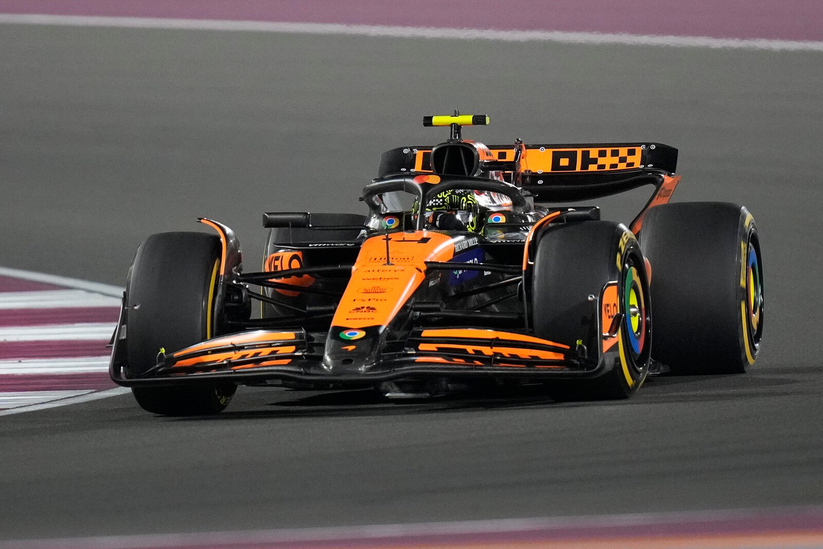 McLaren dominated F1 qualifying in Abu Dhabi