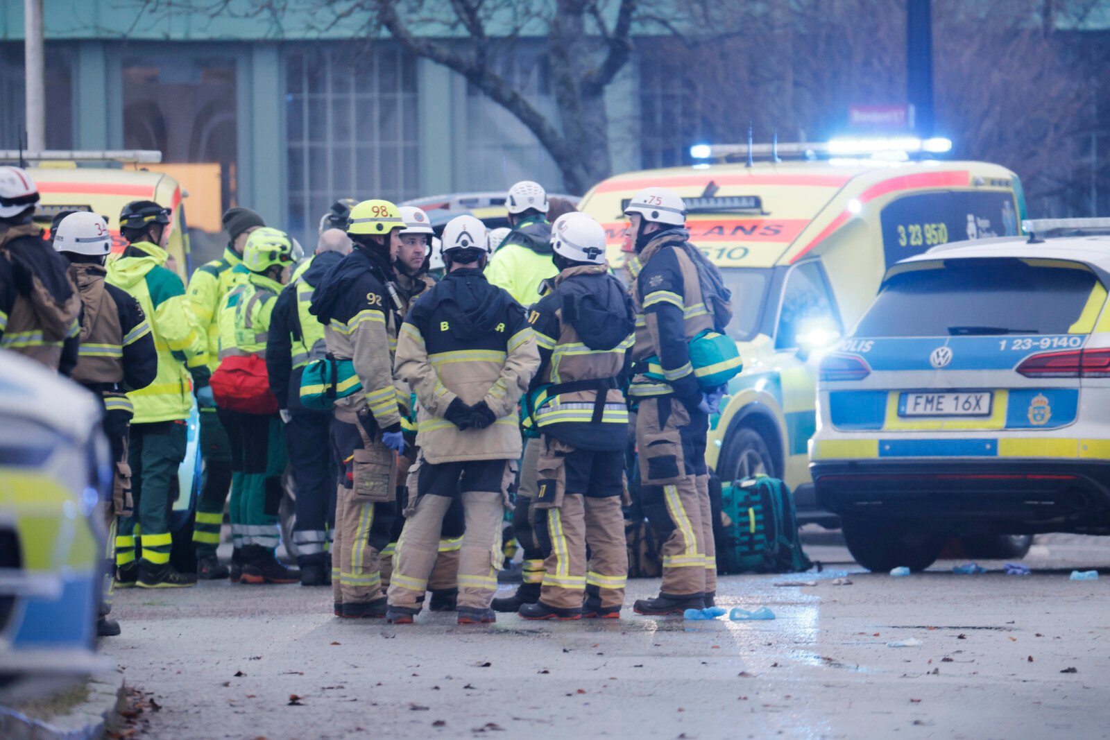 Ten dead in shooting at adult education center in Örebro