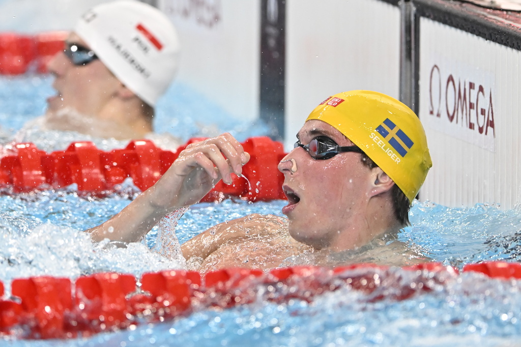 Seeliger misses Olympic Games semifinal on 50 meters freestyle