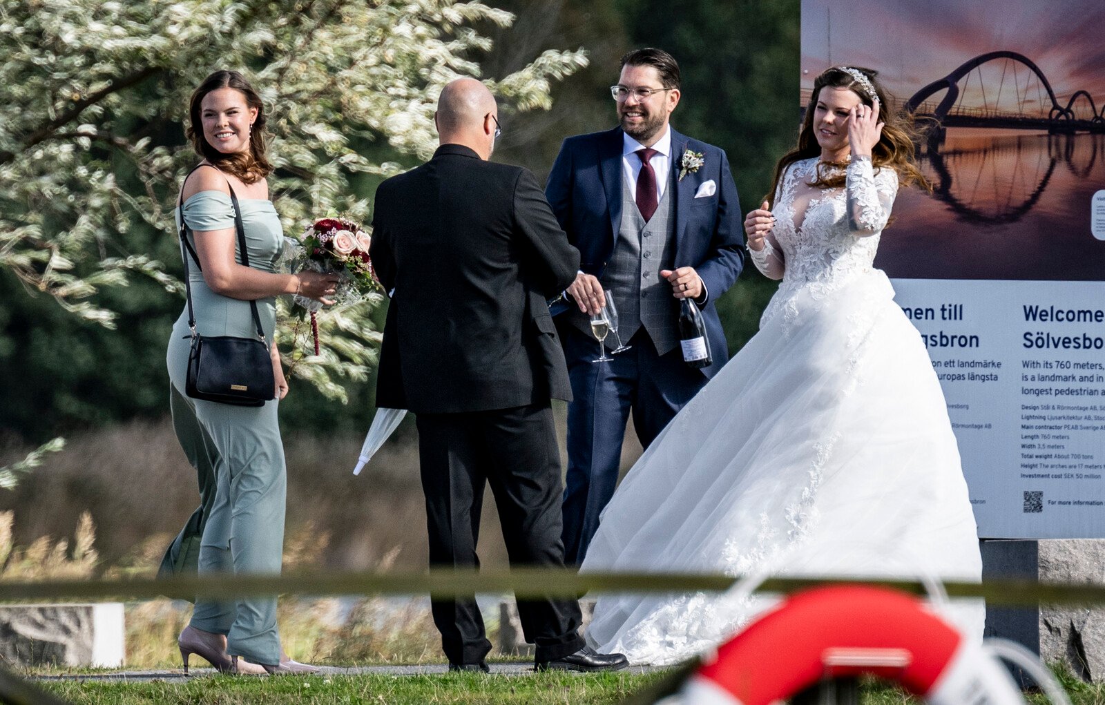 Åkesson on the wedding guest: "Didn't know about"