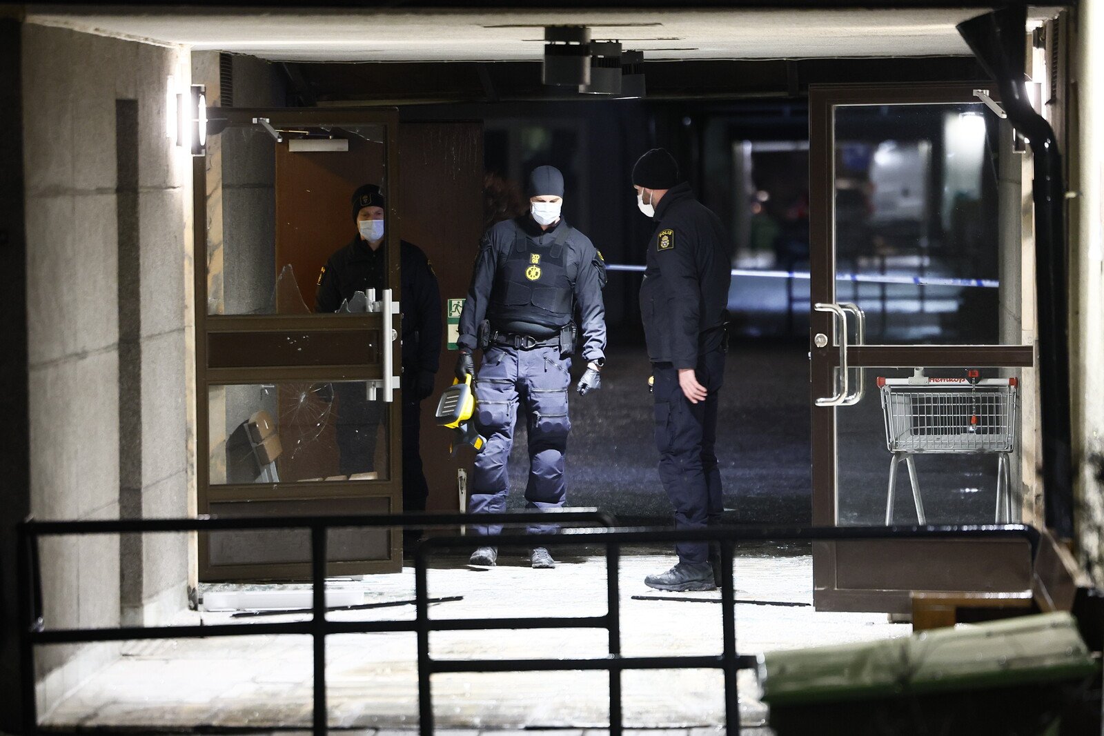 Two taken to hospital after explosion in Stockholm