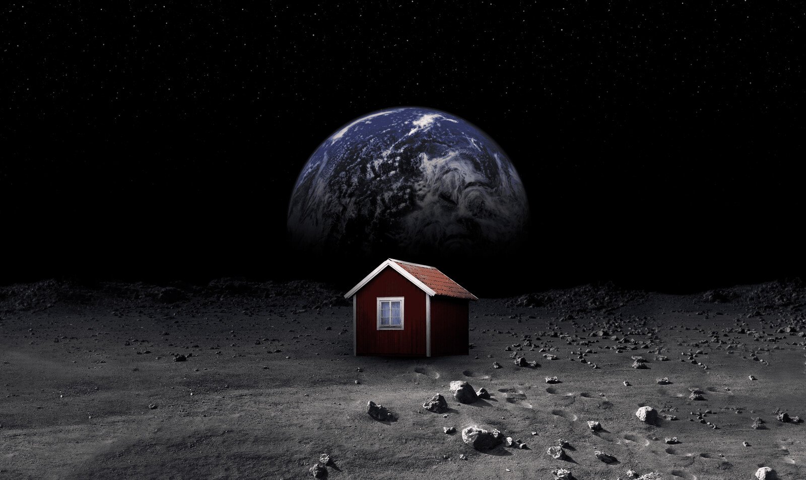 Red Cottage Lifted to the Moon: "Magnificent"