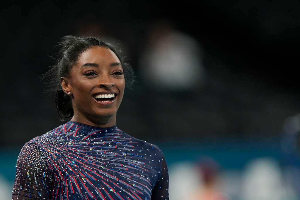 Biles on her comeback: "No one is forcing me"