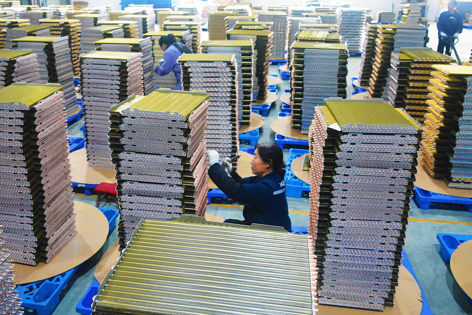 Slightly increased pressure in China's industry