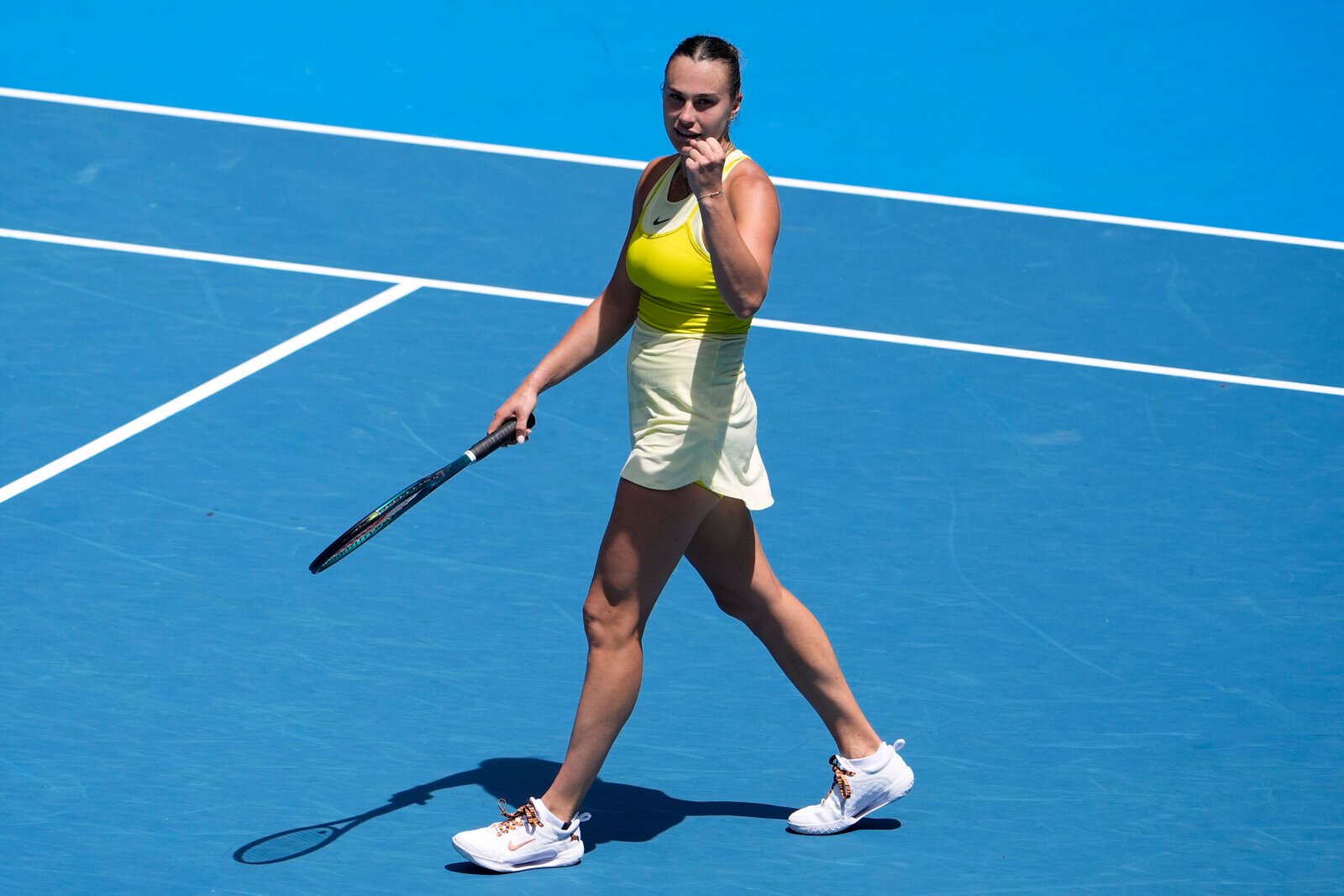 Sabalenka storms on after crushing win