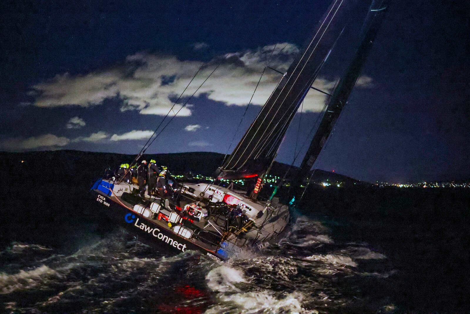 The winner of the Sydney-Hobart: