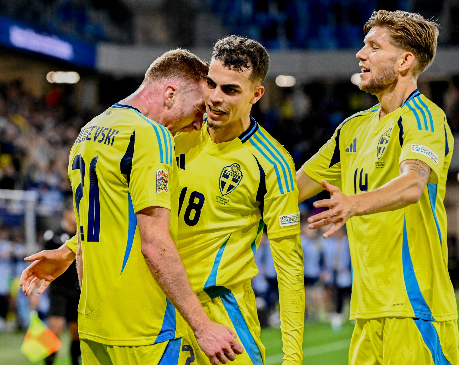 They meet Sweden in the year's first home match