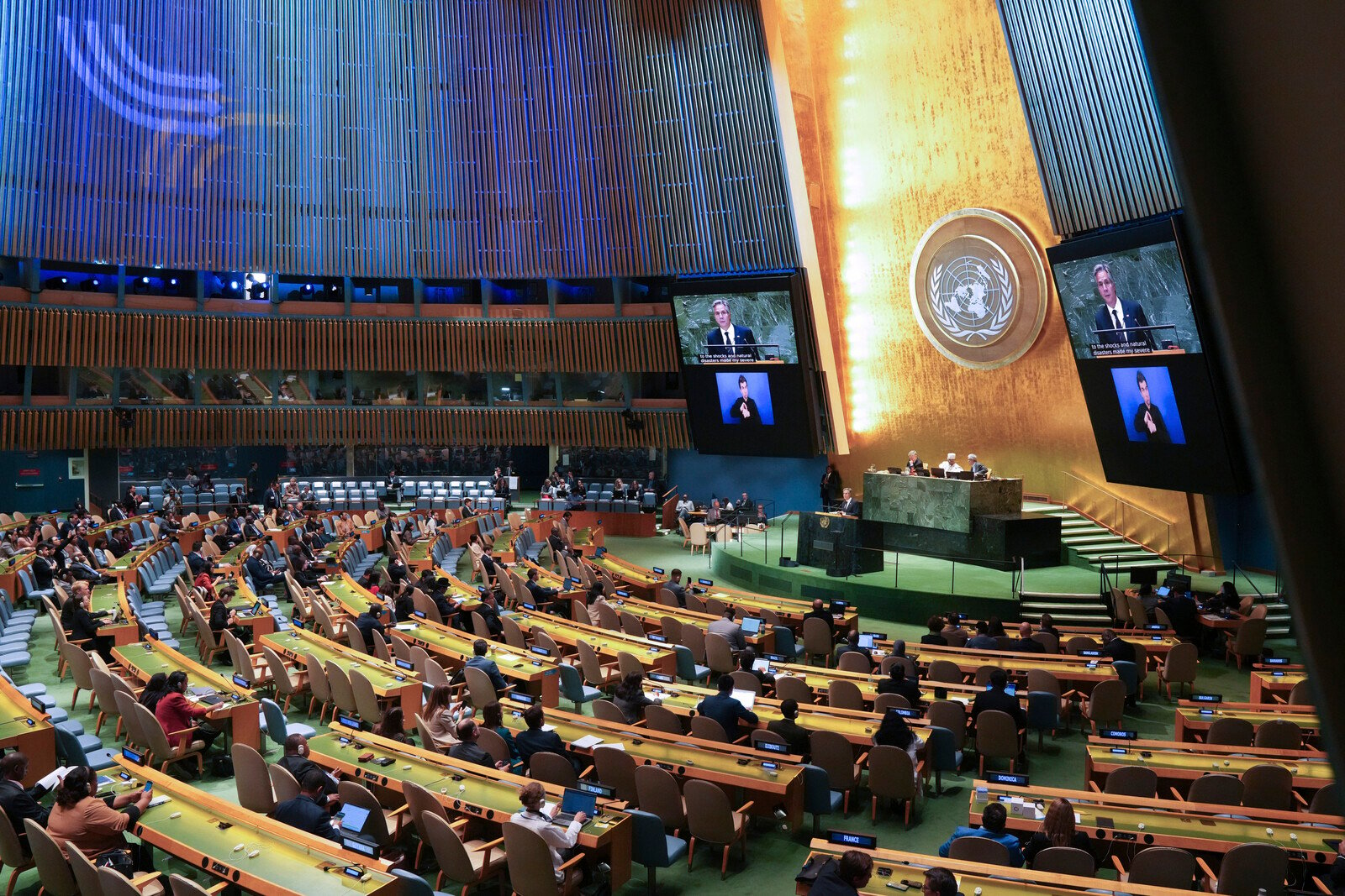 War Focus as the Year's Speech Marathon in the UN Begins