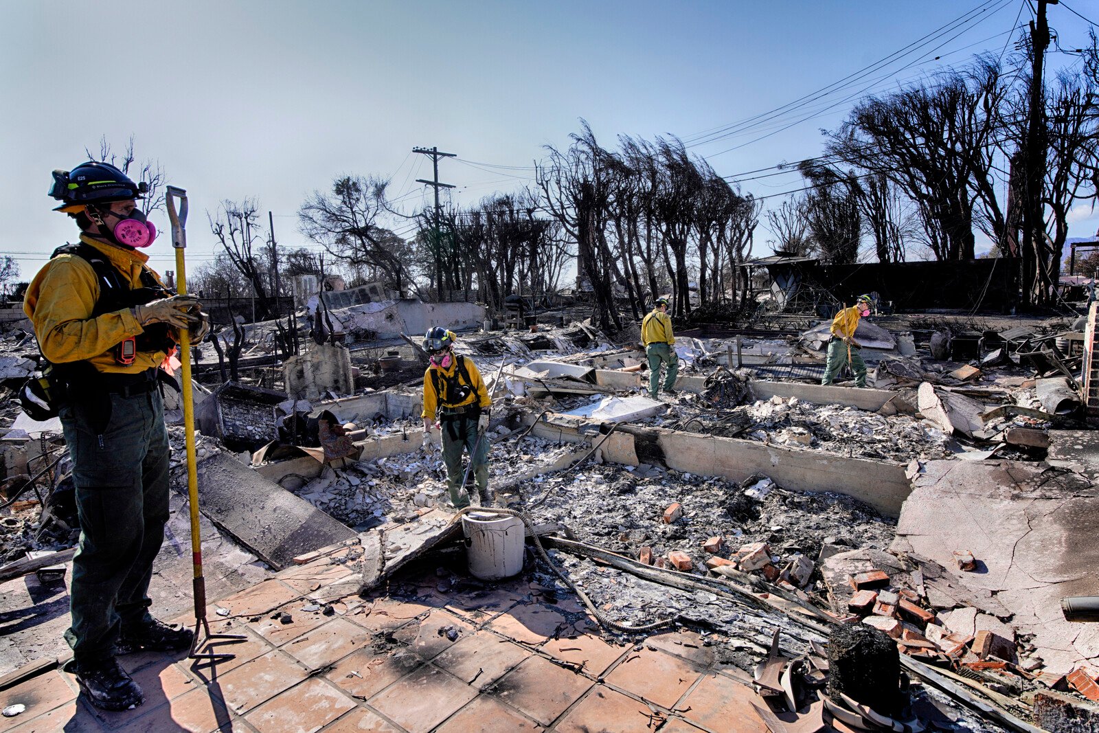 Frustration among evacuees in Los Angeles