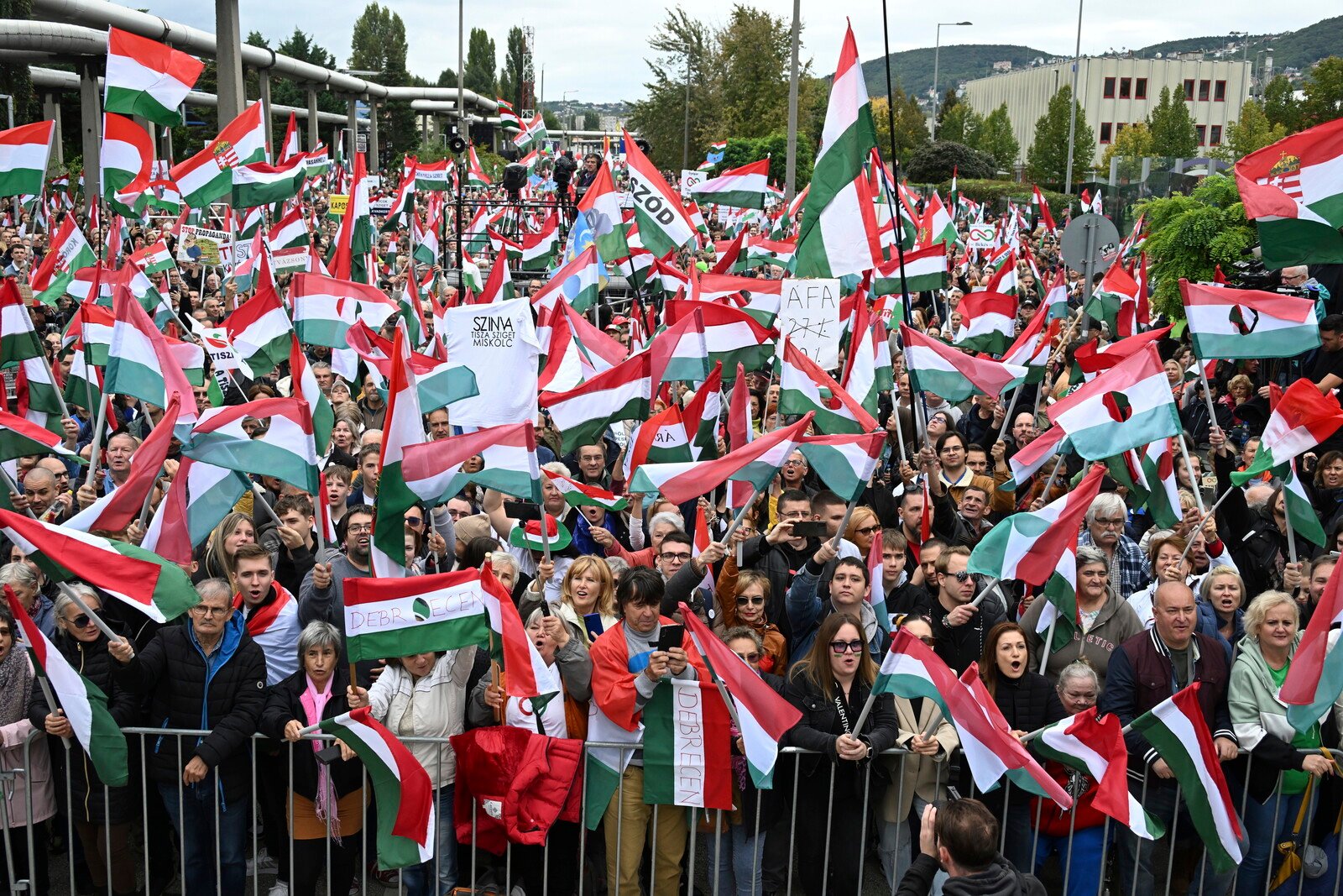 Protests in Hungary – demands for impartial media