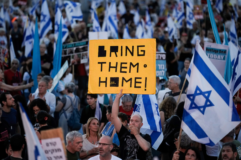 Blocking Motorways in Protest Against Netanyahu