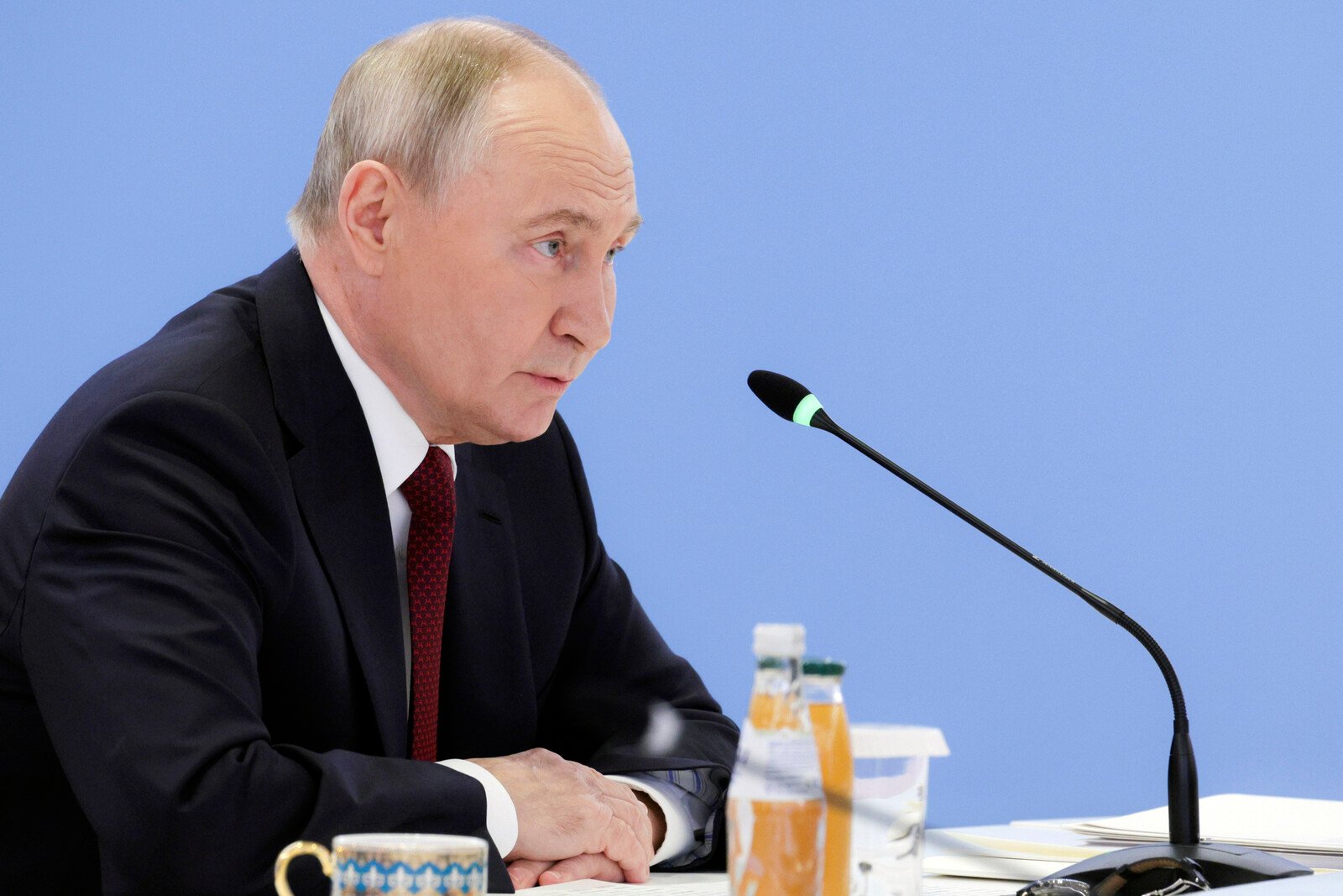 Putin on the Ruble's Plunge: No Panic