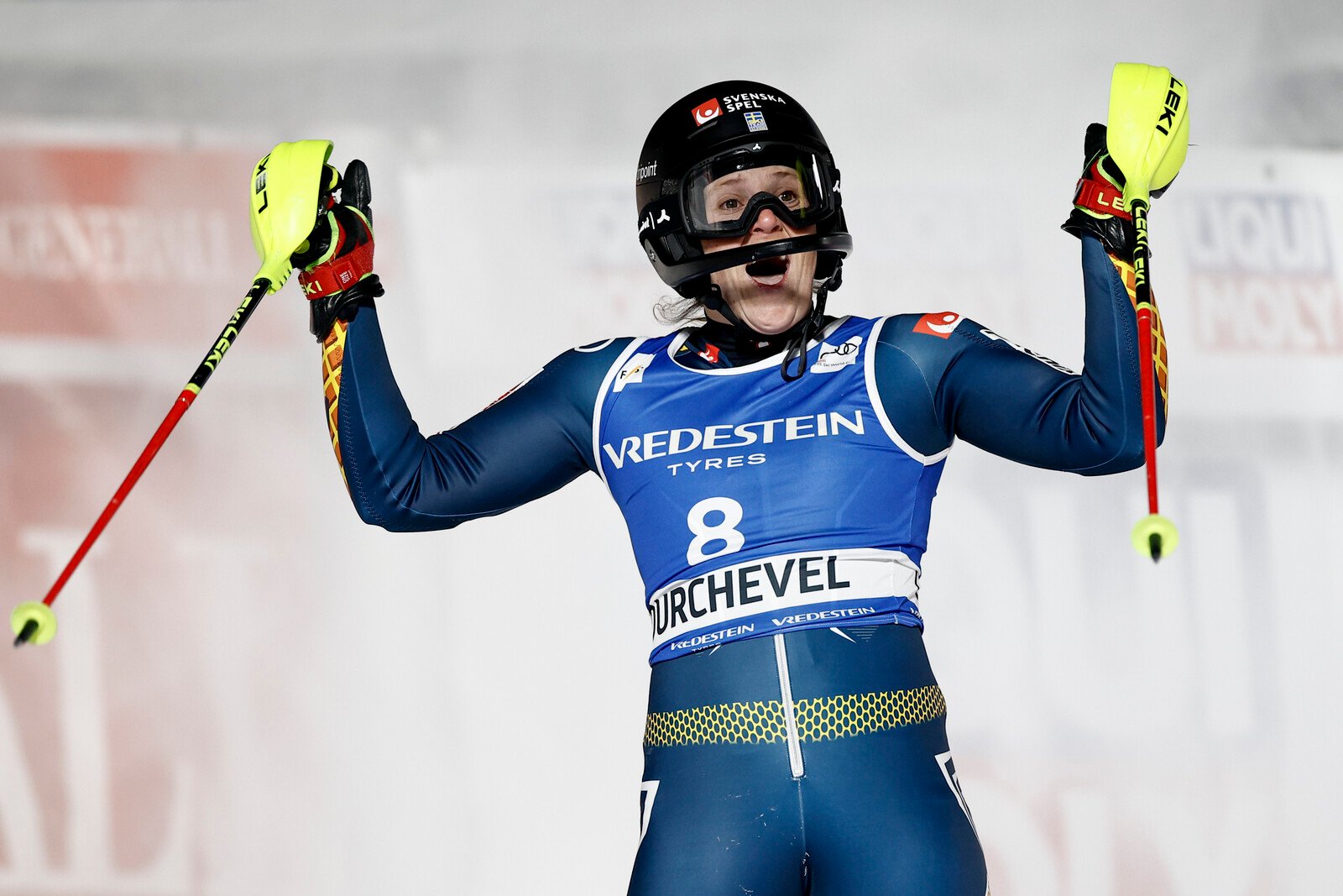 Focus on Shiffrin – then the Swede struck again