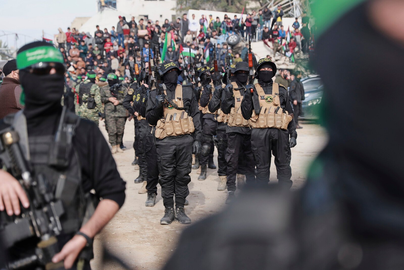 Hamas frees Israelis and Thais