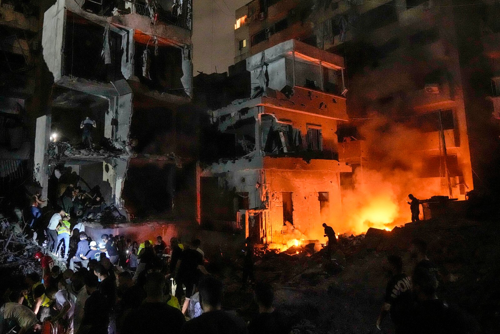 Israeli attack on central Beirut – several dead