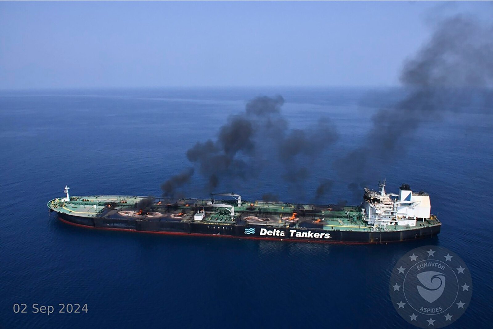 Oil Tanker Attacked in the