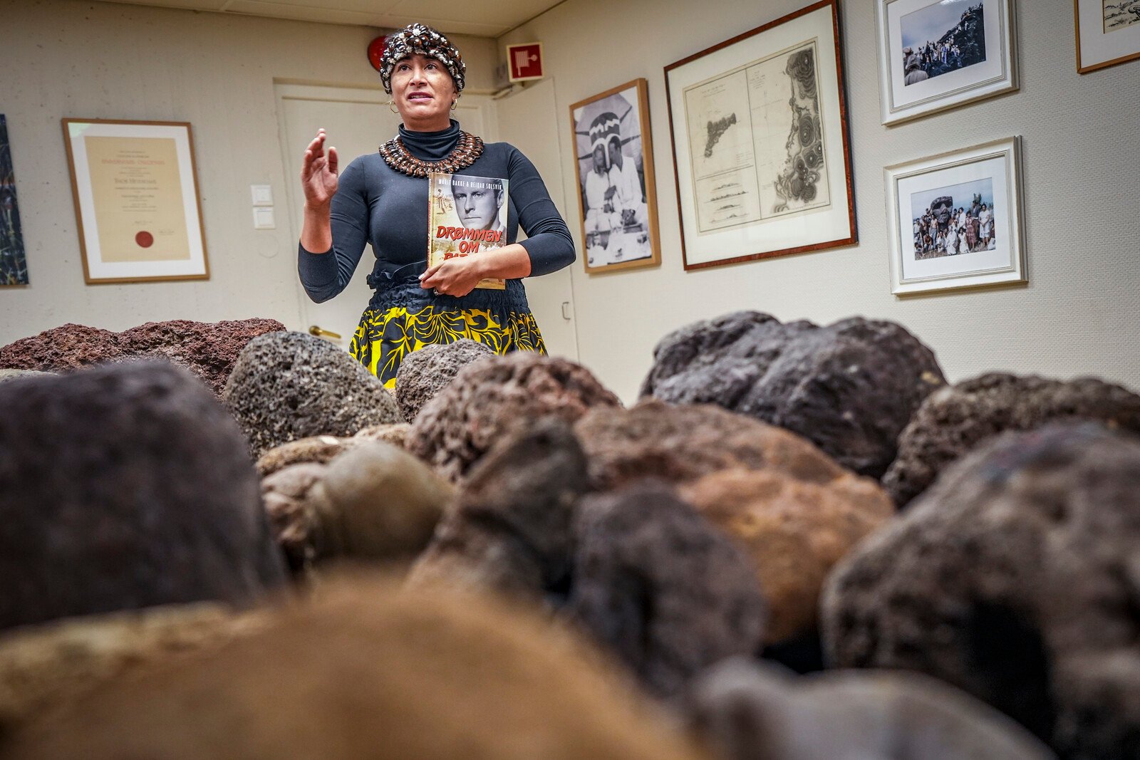 

Heyerdahl took skulls to Norway