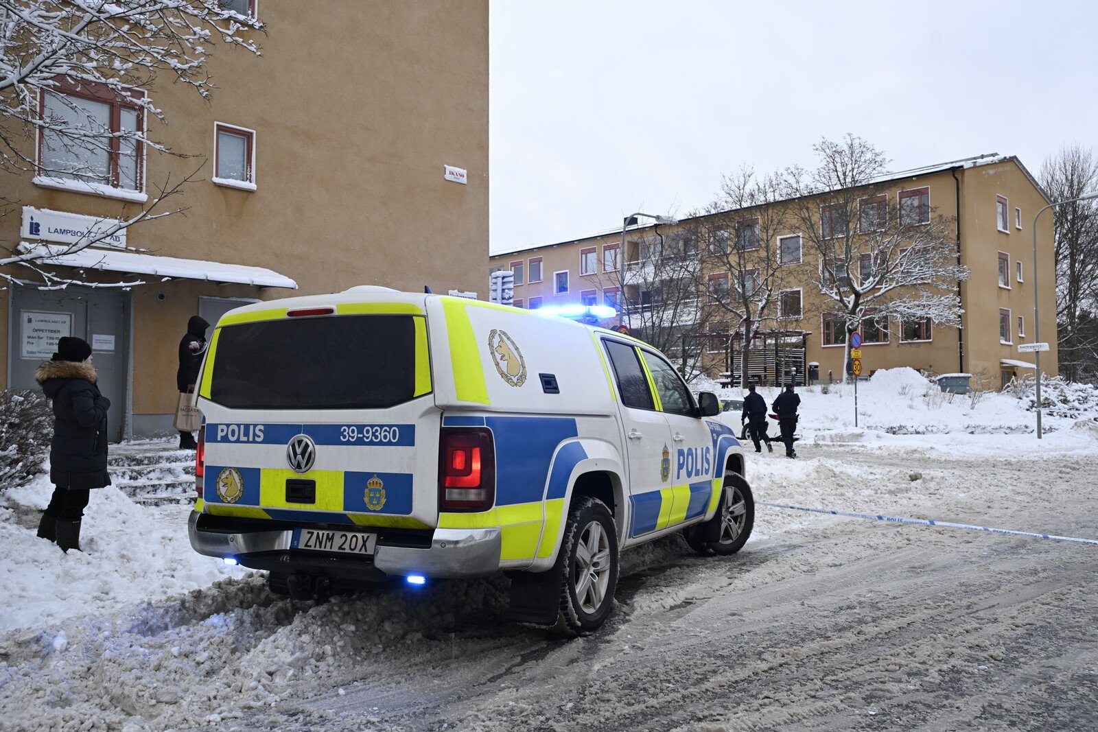 Explosion in stairwell in southern Stockholm