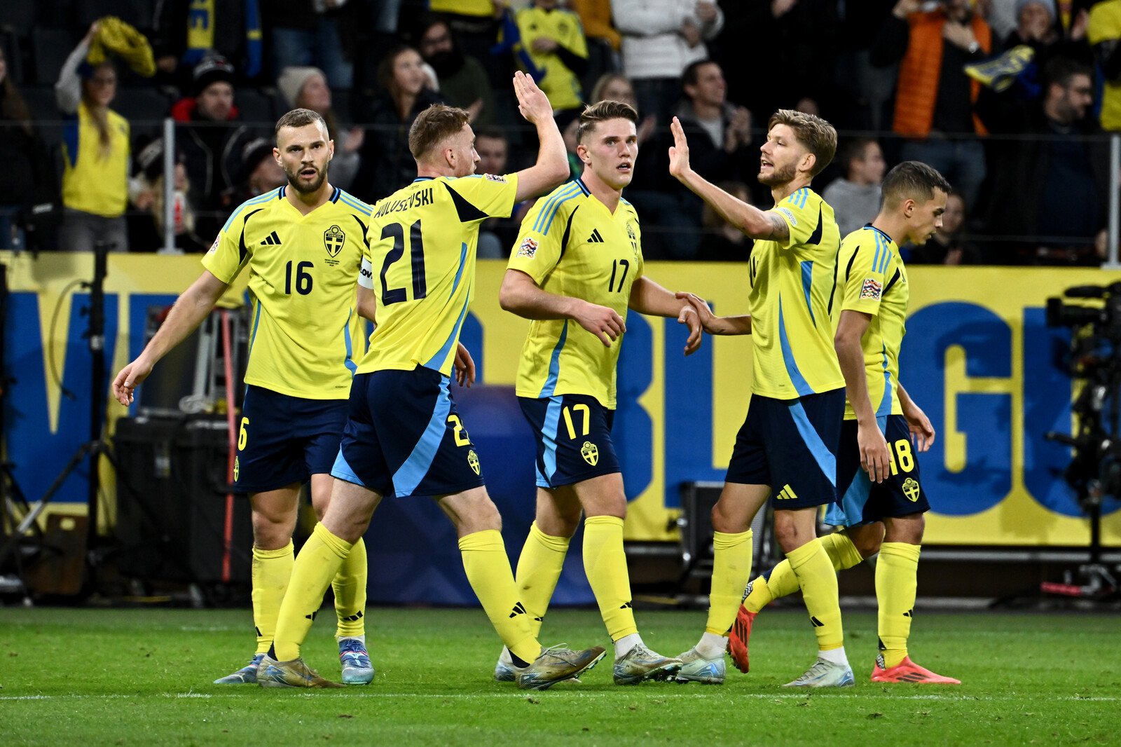 The Swedish goal: "Take us