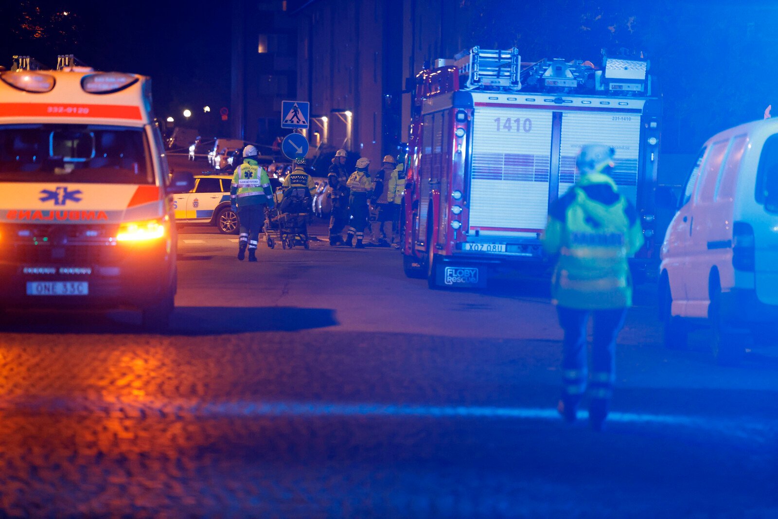 Explosion at apartment building in Stockholm