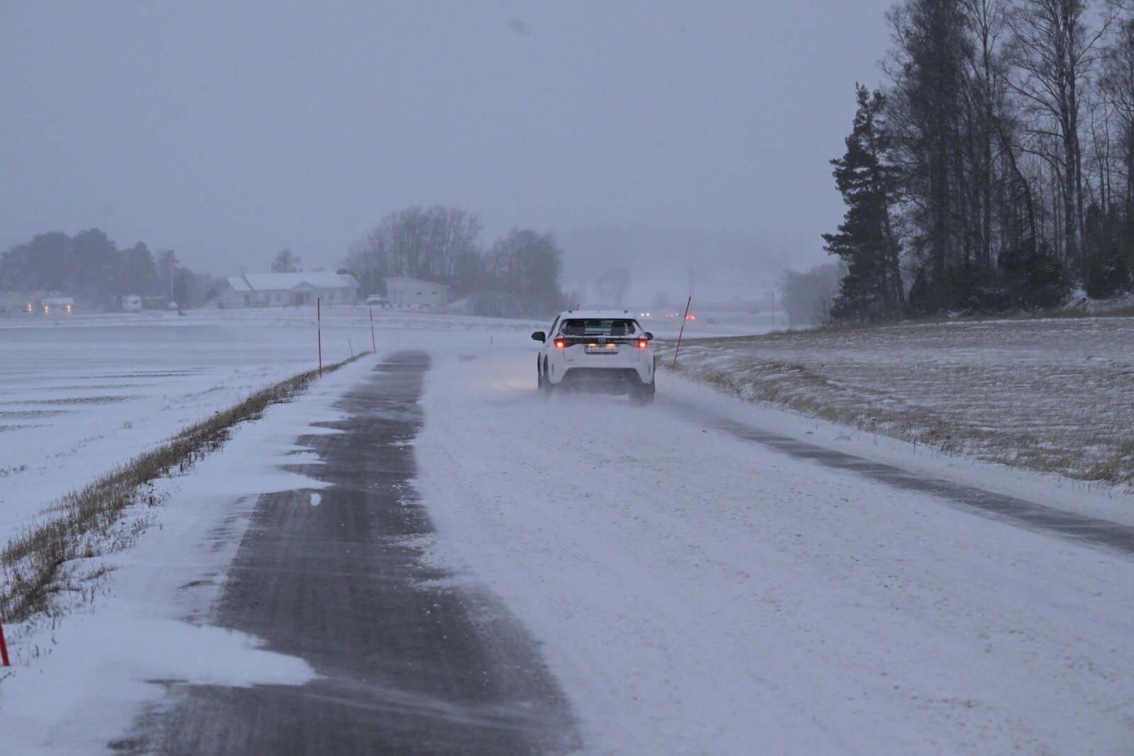 New weather warning – sudden ice slipperiness in the north