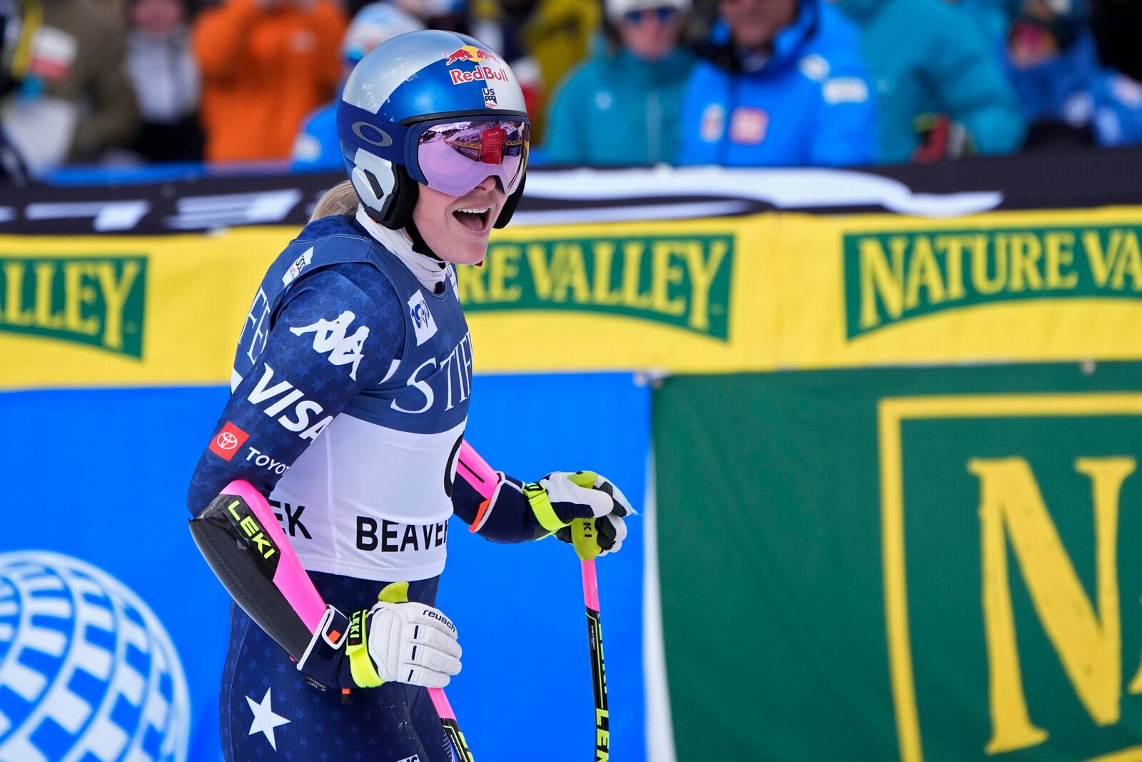 Wiberg on Vonn: "Impressed by her skiing"