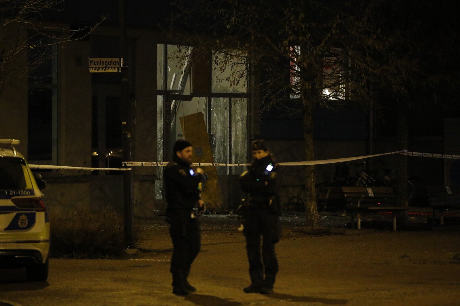 Gate Blown Up in Uppsala – One Injured by Shrapnel