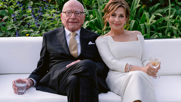 Rupert Murdoch gets married for the fifth time