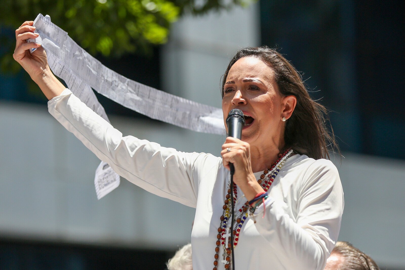 Opposition Leader María Corina Machado Receives Human Rights Prize