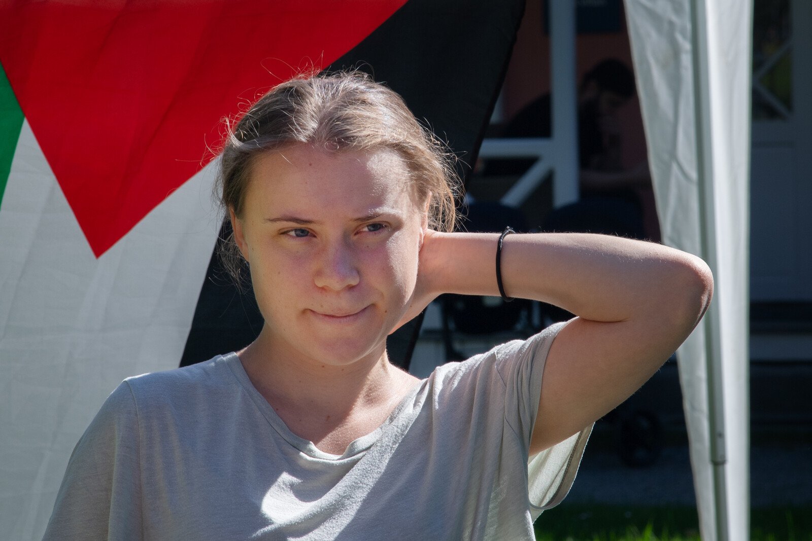 Police removed Greta Thunberg from university