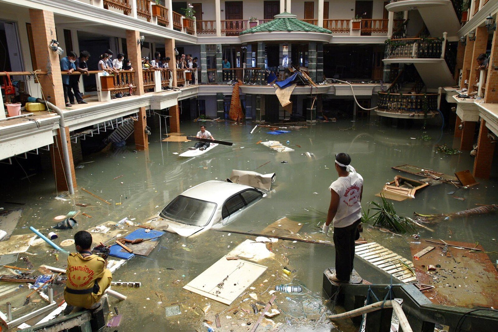 Scars from the tsunami remain