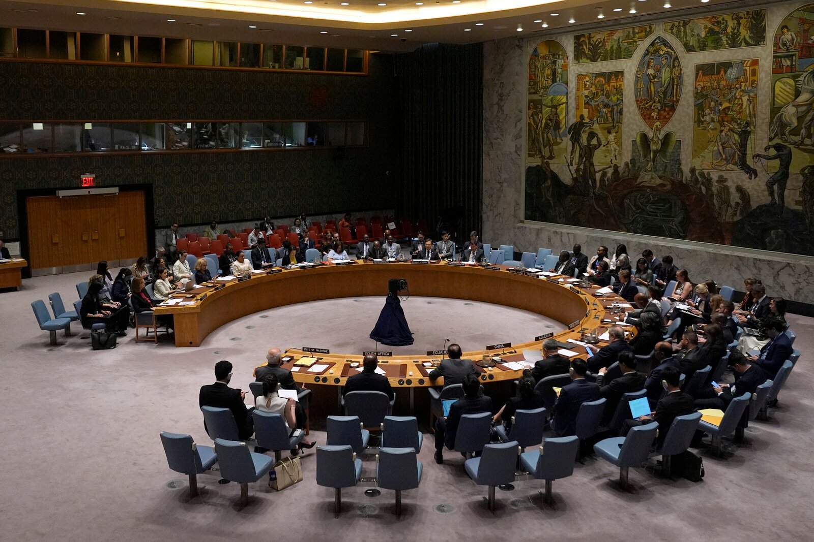 Security Council: Strong Concern After