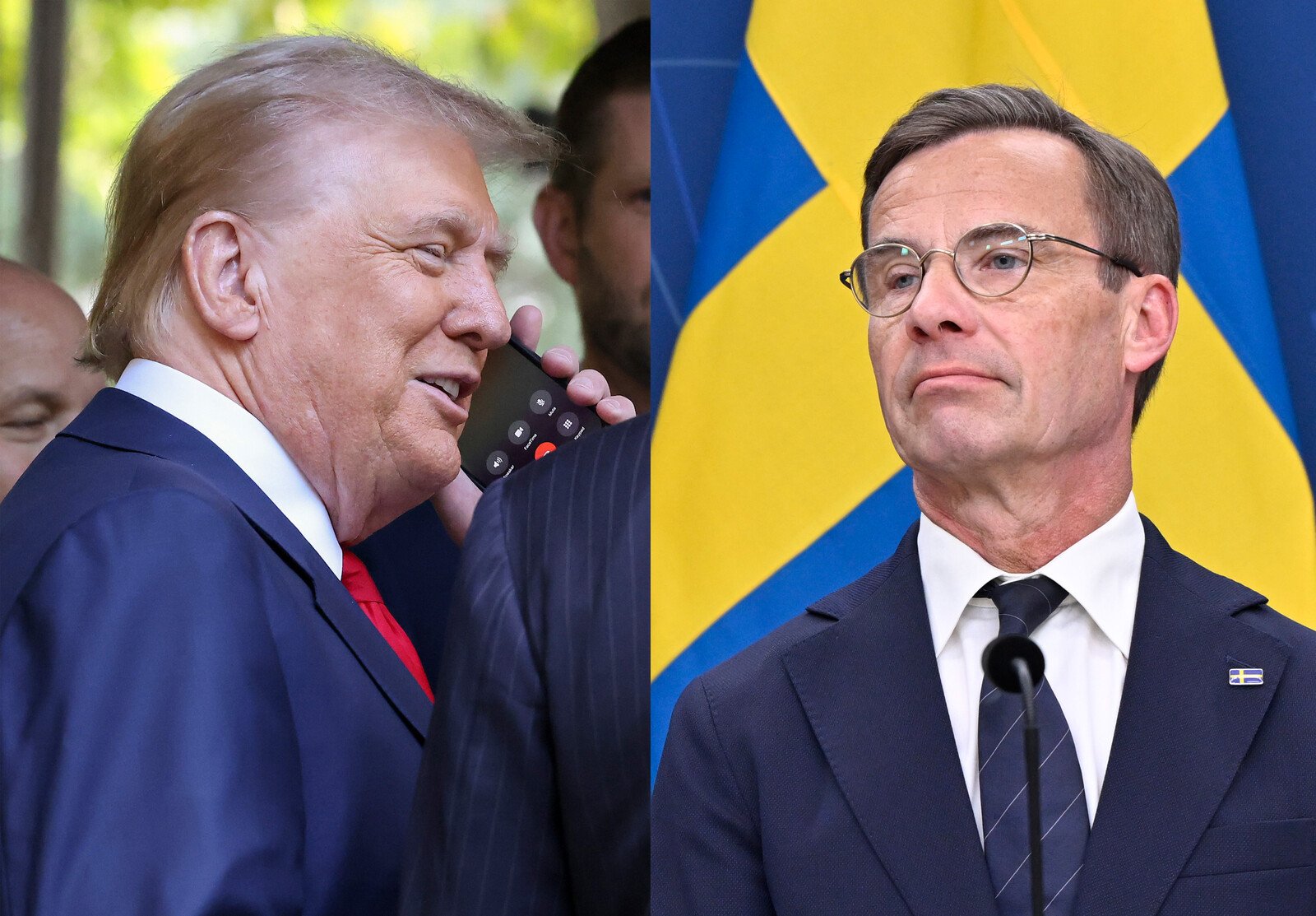 Kristersson: Trump curious about Sweden