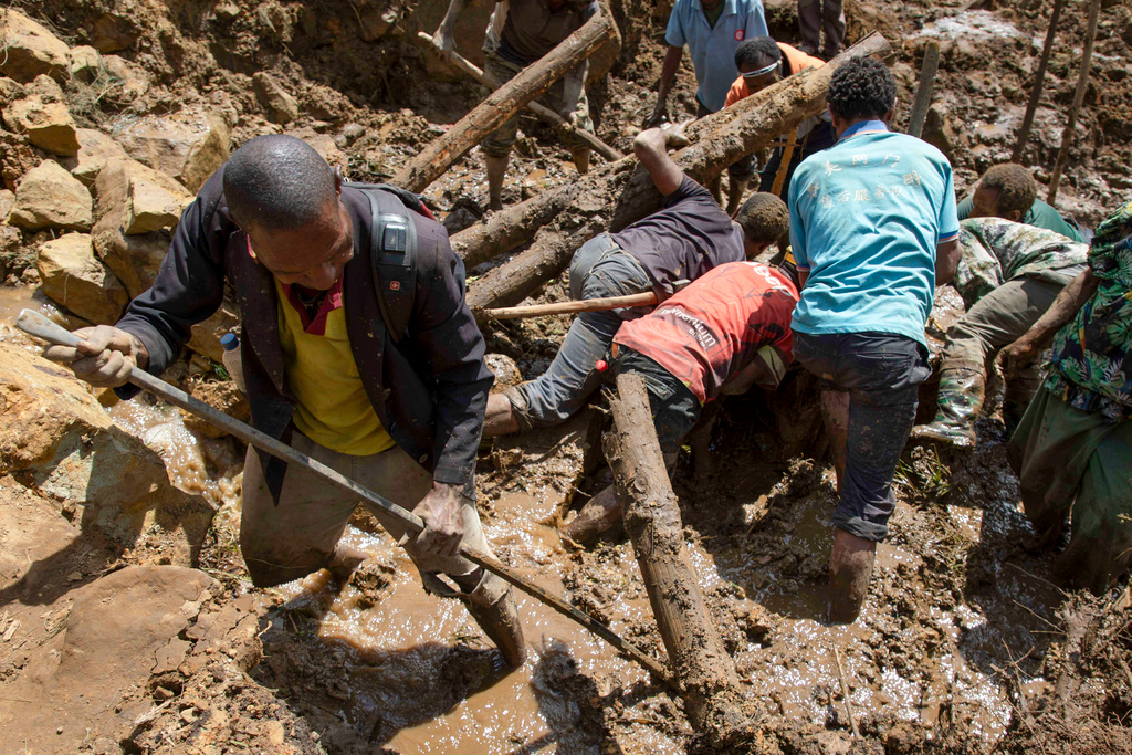 The search for the dead in Papua New Guinea is ending