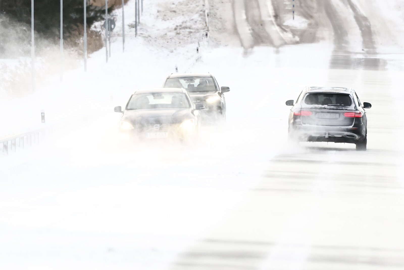 The Swedish Meteorological and Hydrological Institute warns of snowfall