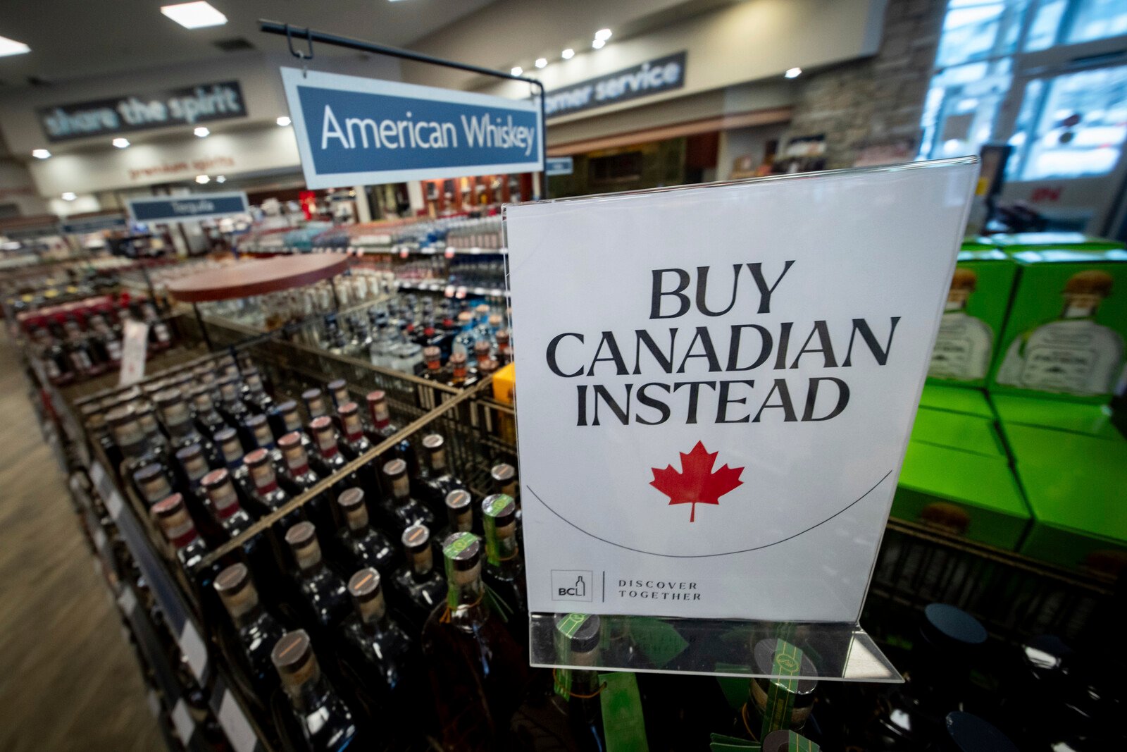 Canadians boycott American goods