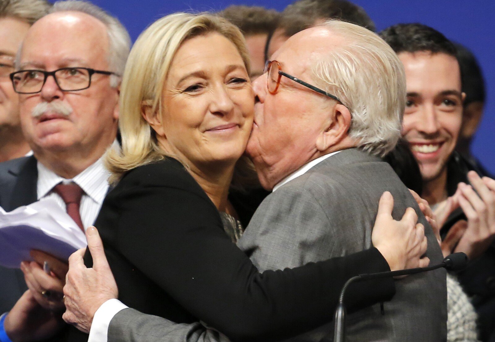 Le Pen on Father's Passing: