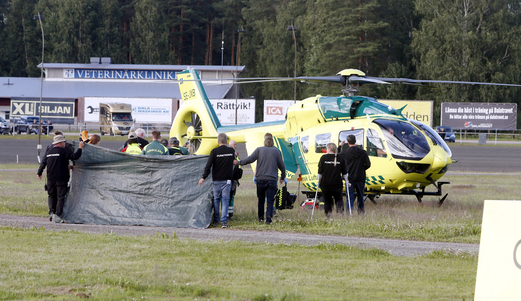 Driver Seriously Injured at Rättvik Harness Racing Track