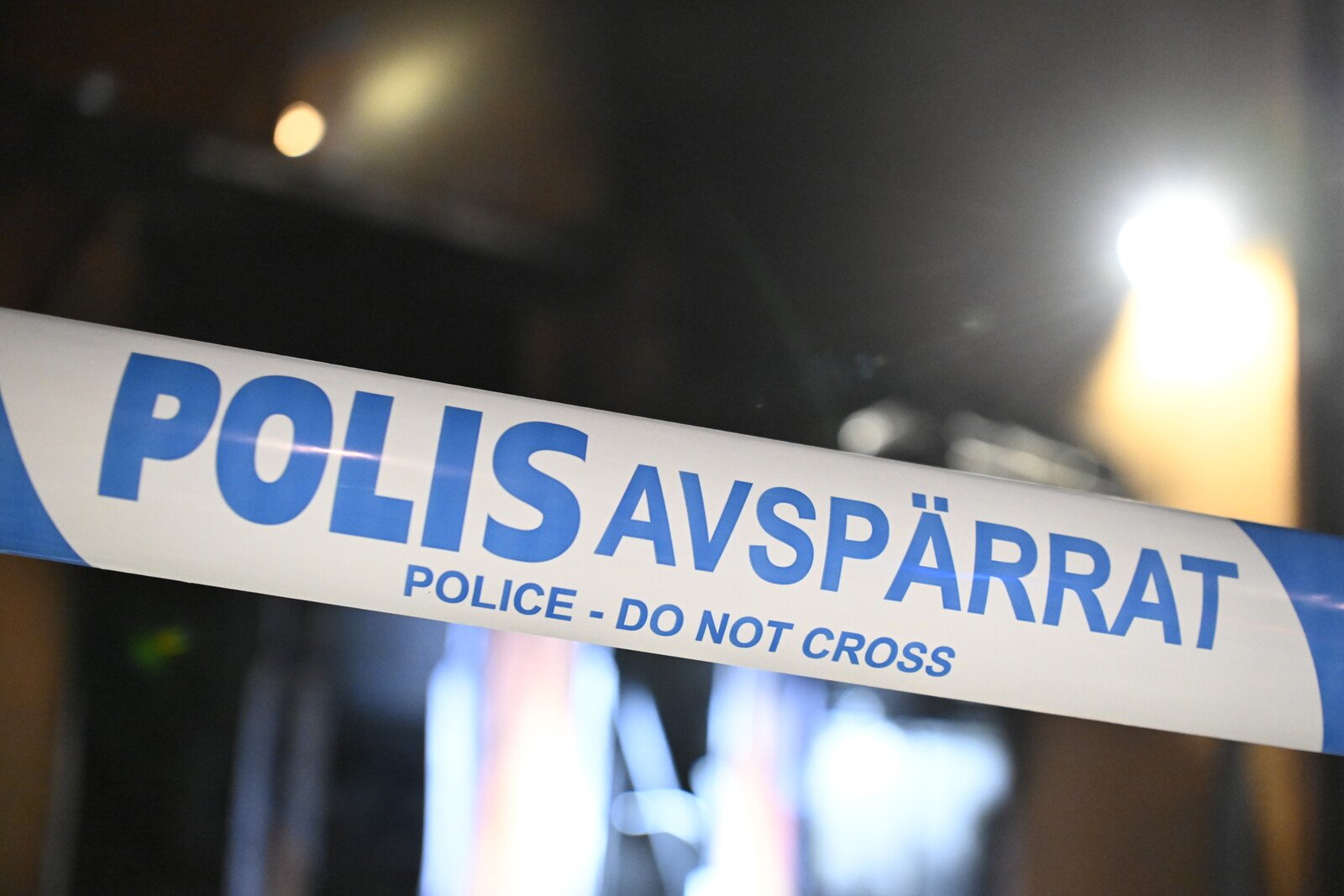 Explosion at gate in Nacka