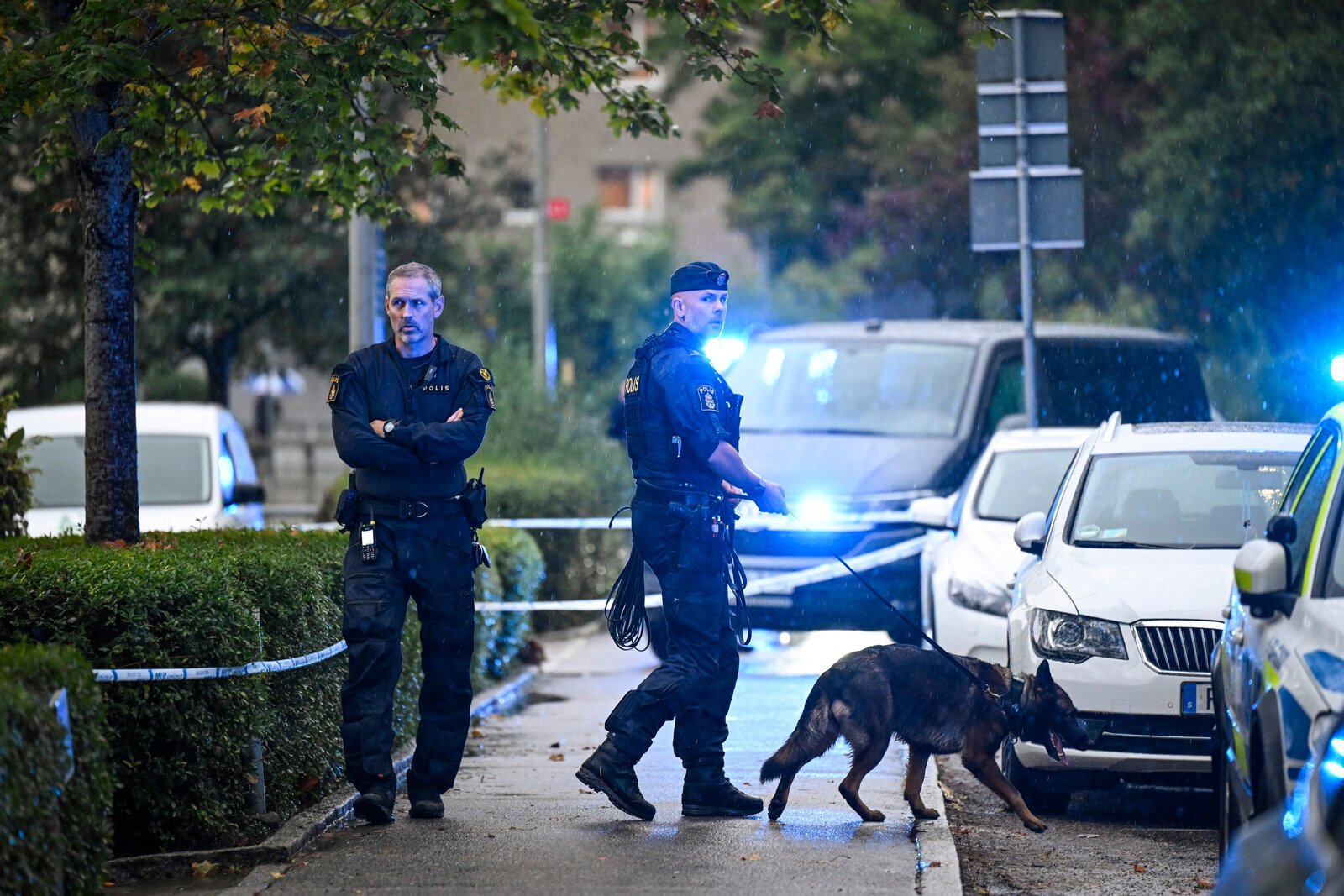 Explosion in Stairwell in Stockholm