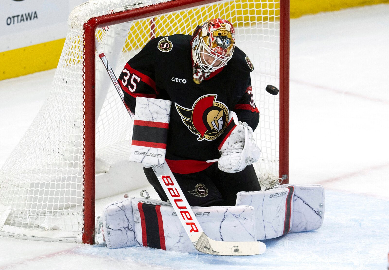 Ullmark shone in Ottawa's win