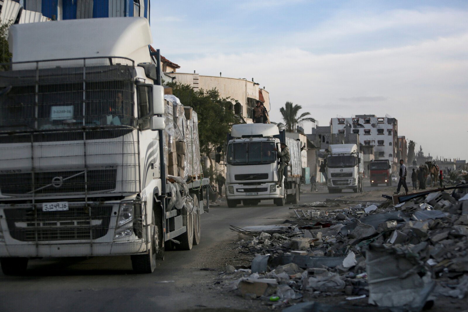 UN: Over 630 Trucks with Humanitarian Aid to Gaza